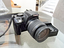 CANON EOS REBEL XT DIGITAL SLR WORKING CAMERA BUNDLE 8.1 MEGAPIXEL 18-55 LENS