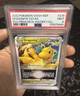 2022 POKEMON SWSH BLACK STAR PROMO #236 DRAGONITE VSTAR PREM.DECK HOLDER  PSA 9
