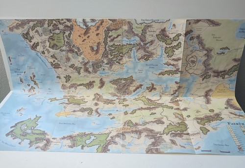 D&D Forgotten Realms Campaign Setting W/Map & City Of Spider Queen W/Maps - Picture 21 of 24