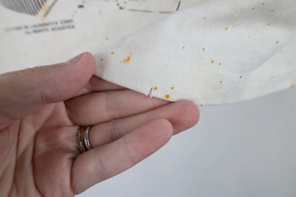 Vintage 70s Boys Large Thrashed King Kong Short Sleeve Ringer T-Shirt White USA - Image 4 of 4