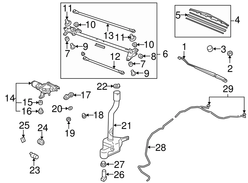 Repuesto limpiaparabrisas genuino Honda 76622-SZA-A01 Foto 2 de 2