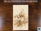 NobleSpirit } Civil War Union Soldier Antique CDV Photo Black & Case Boston