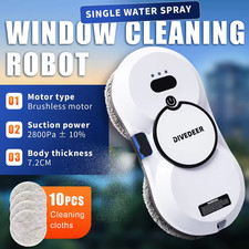 DT Smart Window Cleaning Robot Glass Cleaning Vacuum Cleaner With Remote Control