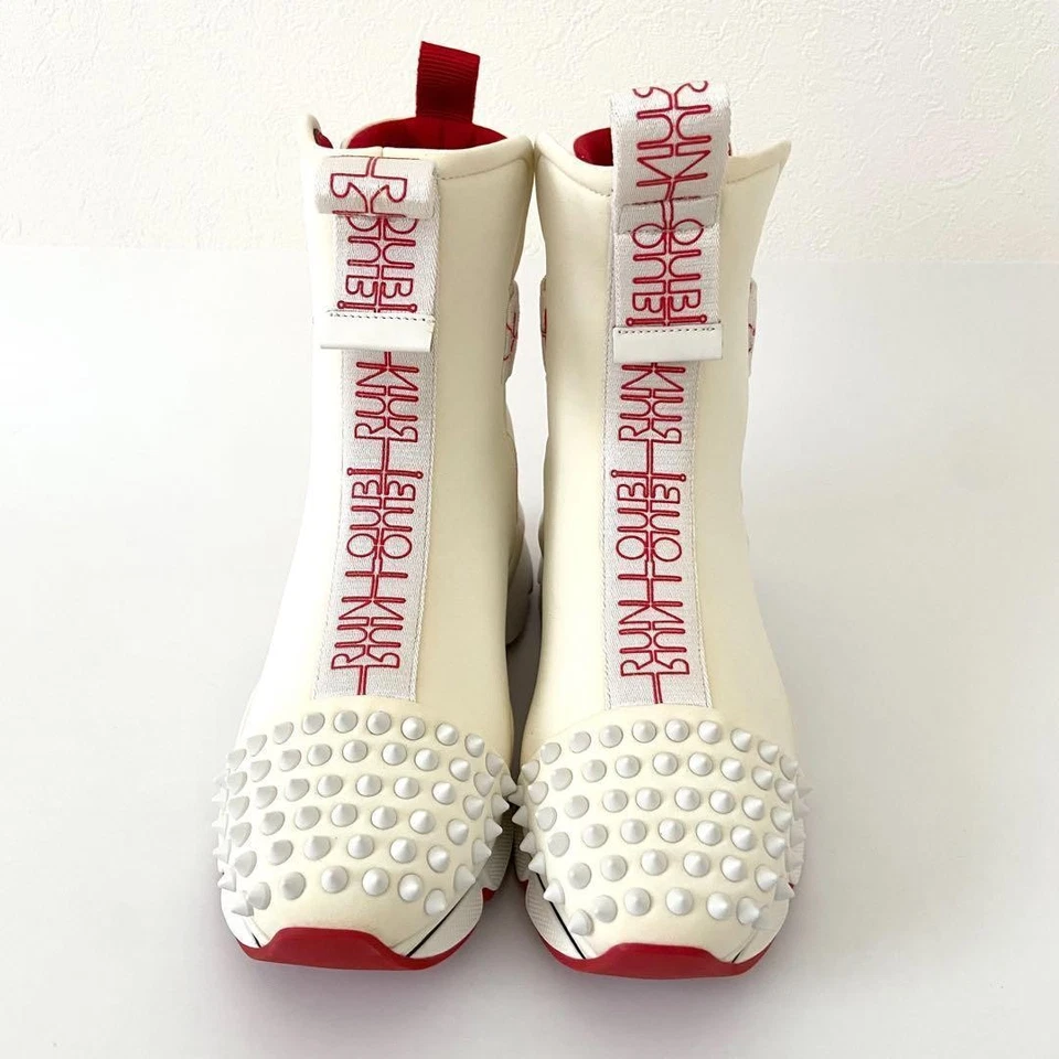 Christian Louboutin Louis Orlato clouté EU:36 US:6 bottes baskets... - Photo 2/4
