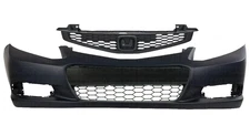 Front Bumper Cover Fascia & Grille Assembly Kit For 2012-2013 Honda Civic Coupe