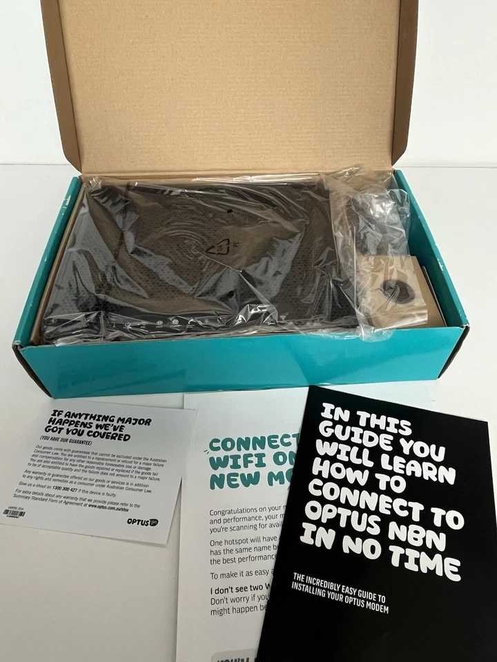 Optus NBN WiFi 11ac Wireless MODEM : Sagemcom F@ST 3864AC - 2.4GHz / 5GHz - Image 3 of 3