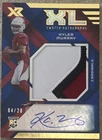 2019 Panini XR - XL Swatch Autographs Kyler Murray #RXL-1 Blue /20 (AU, MEM, RC)