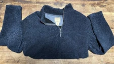 Telluride Clothing Company Quarter Zip Pullover Sweater Blue Men’s Size M