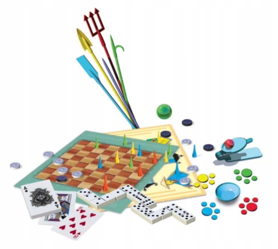 35 Gier Warcaby Chińczyk Domino Pchełki Polska Gra Planszowa Imprezowa Rodzinna - Image 3 of 4