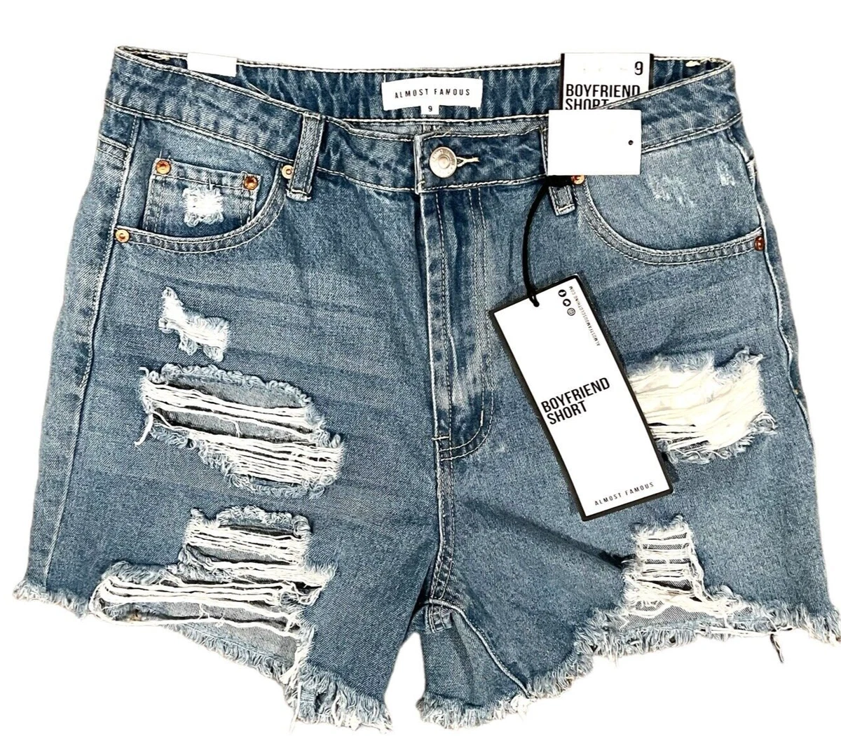 Boyfriend top shorts denim