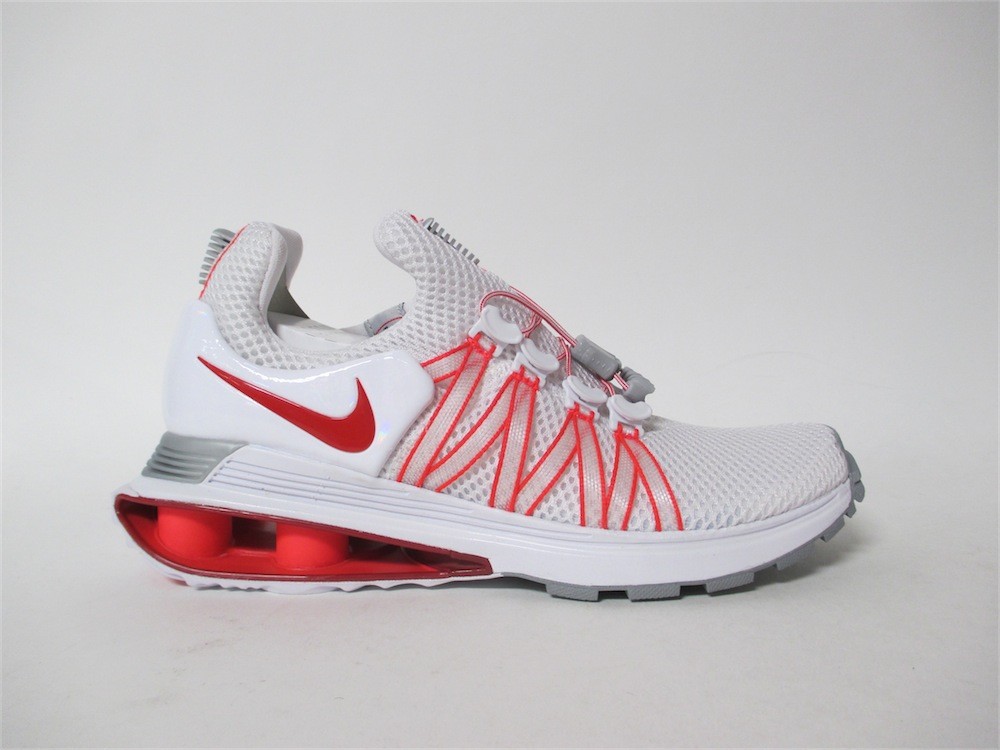 Nike Womens Shox Gravity White University Red Sz 8 AQ8554-106 Nike Womens Shox Gravity White University Red Sz 8 AQ8554-106