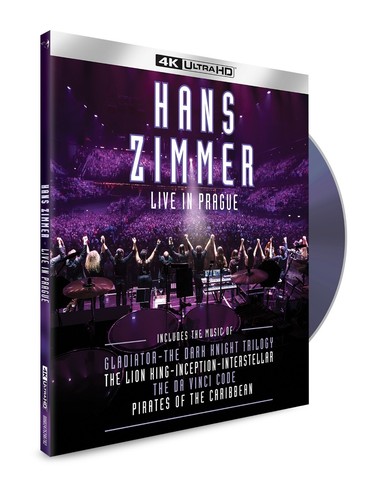 Hans Zimmer - Live in Prague (Blu-Ray) (4K-UHD) Presale 18.7.2025