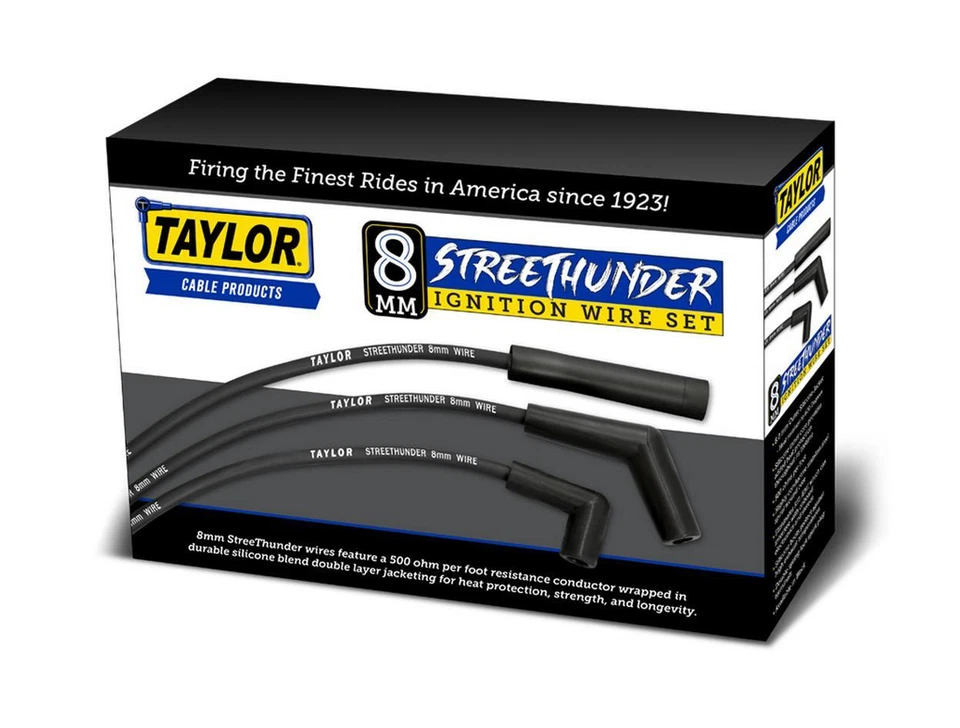 Juego de cables de encendido Taylor Cable 51006 Street Thunder 8 mm Foto 4 de 4