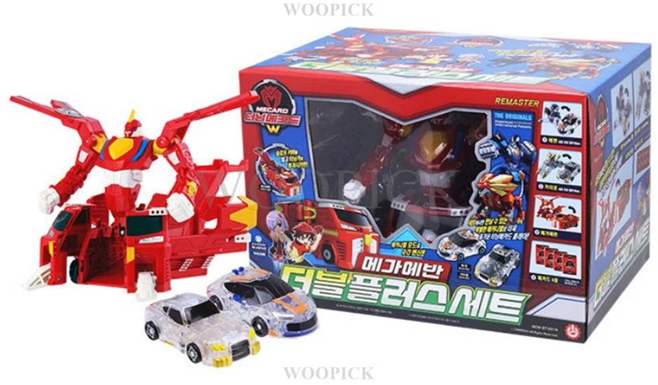 Turning Mecard MEGA EVAN DOUBLE PLUS SET Turning Car Transformer Robot Toy 2024 - Image 2 of 4