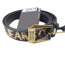Versace Jeans Couture Leather Belt Made in Italy Mens Size 32 80cm 
