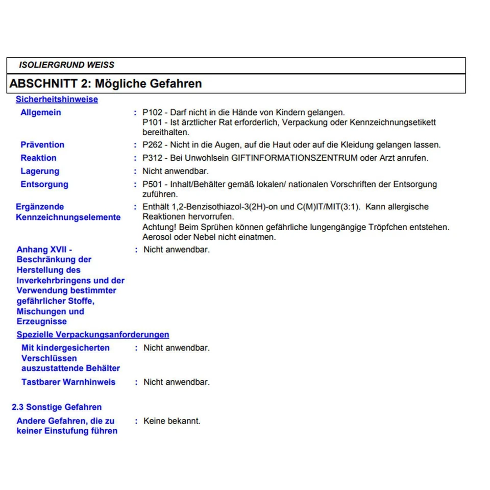 Consolan Isoliergrund Weiß 5 l Außen Sperrgrund Grundierung Holzgrund Deckend - Bild 2 von 2