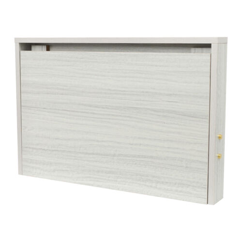 Folding Wall Table, Light Gray Fold Down Table Wall Mounted For Workbench, Home - Picture 10 of 20