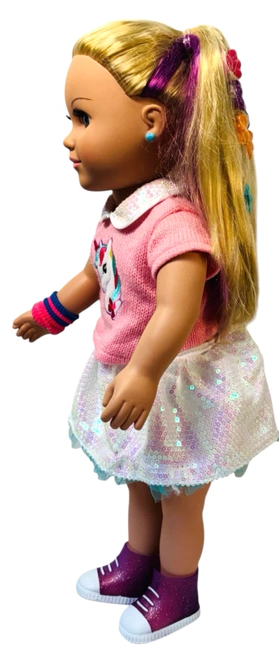 Camisa Unicornio My Life As Jojo Siwa Doll 18" 2018 Foto 4 de 4