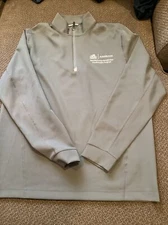 Drexel University Lebow School Of Business Cutter & Buck 1/4 Zip Mens L  EUC 