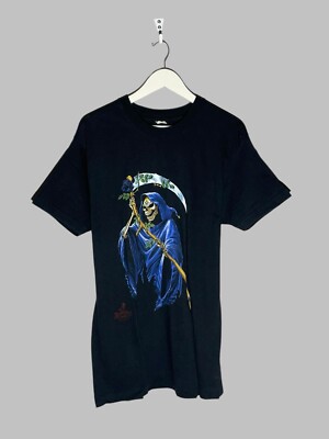 Vintage 1995 Grim Reaper Alchemy Gothic Battle   Screen Stars T-Shirt