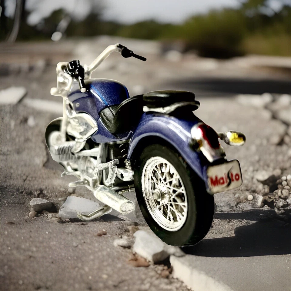 bmw motorcycles Small Scale (BMW - R 1200) Blue / Gray Color ￼ - Image 4 of 4