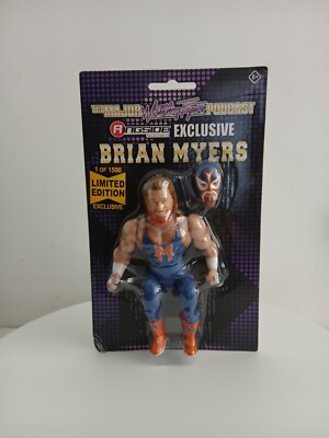 Ringside Collectibles Brian Myers Wrestling Figur 1/1500 Limited TNA Sealed
