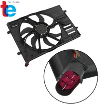 Radiator Cooling Fan Assembly 5Q0121203CL For VW Volkswagen Golf GTI Audi A3