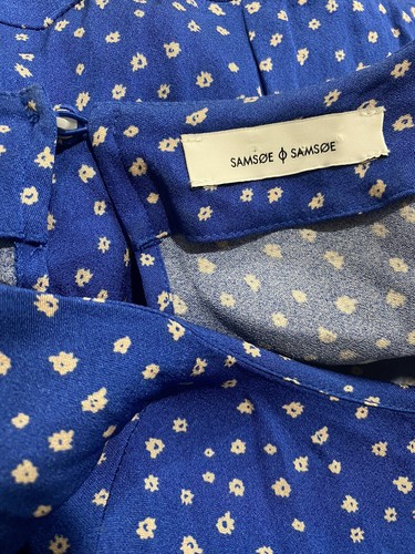SAMSOE SAMSOE Blue “Zambia” Dress Size L - Picture 3 of 9