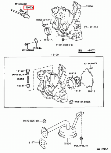 Genuine Soarer JZZ30 1JZ GTE 2.5 Petrol Crank Angle Position Sensor non VVTi - Picture 8 of 10
