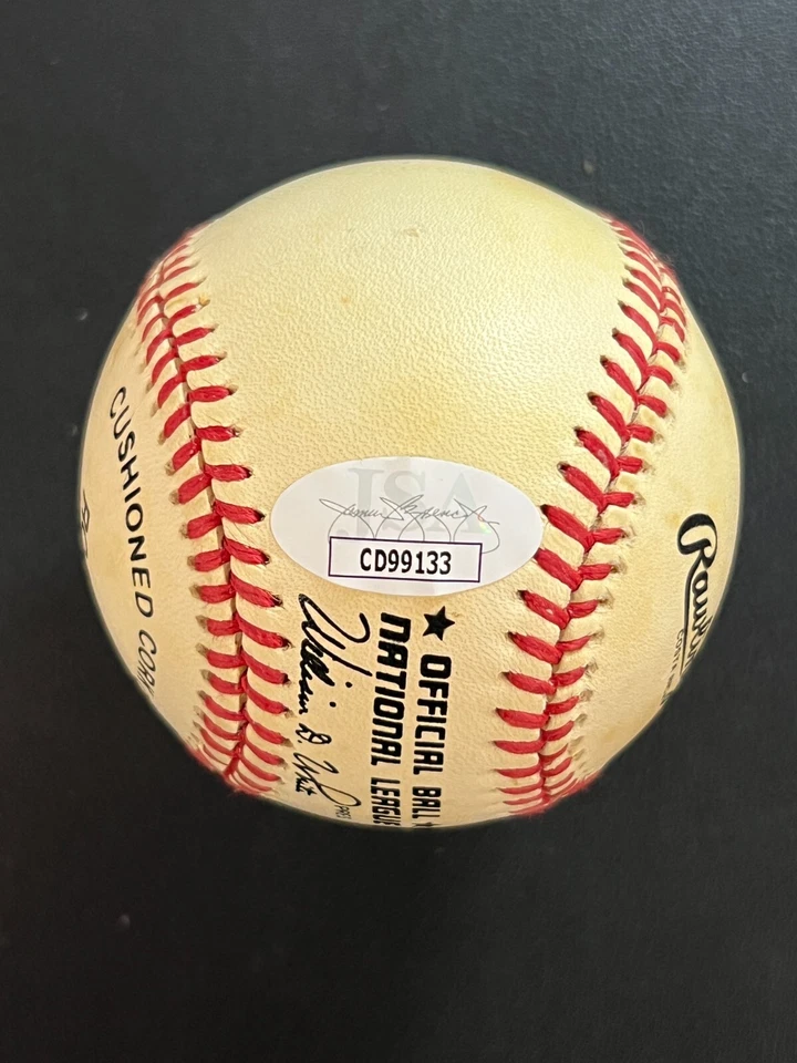 Tony Perez SIGNED Rawlings Baseball JSA Cert w/COA Cincinnati Reds HOF - Image 4 of 4