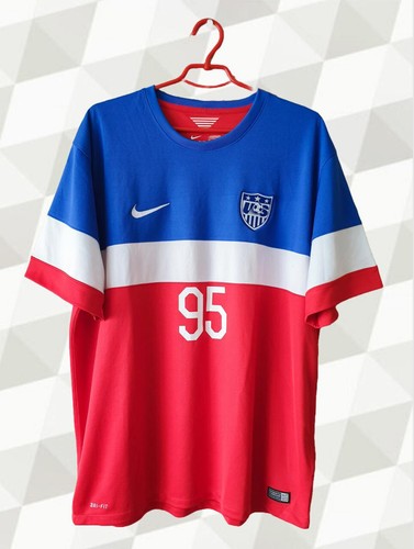 United States 2014/2015 Away Nike Football Soccer Shirt Jersey USA 578026-657