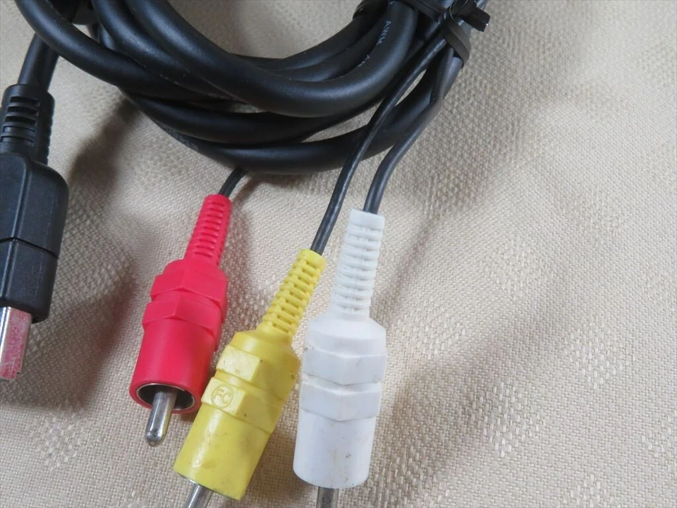 Dreamcast SEGA DC stereo av cable Japan official game authentic hkt-7900 tested - Image 3 of 4