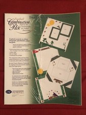 Creative Memories 10X12 FOOTBALL COMBINATION PACK Kit Paper, Stickers, Die Cuts