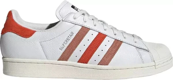 Adidas Superstar Crystal White Preloved Red for sale | eBay