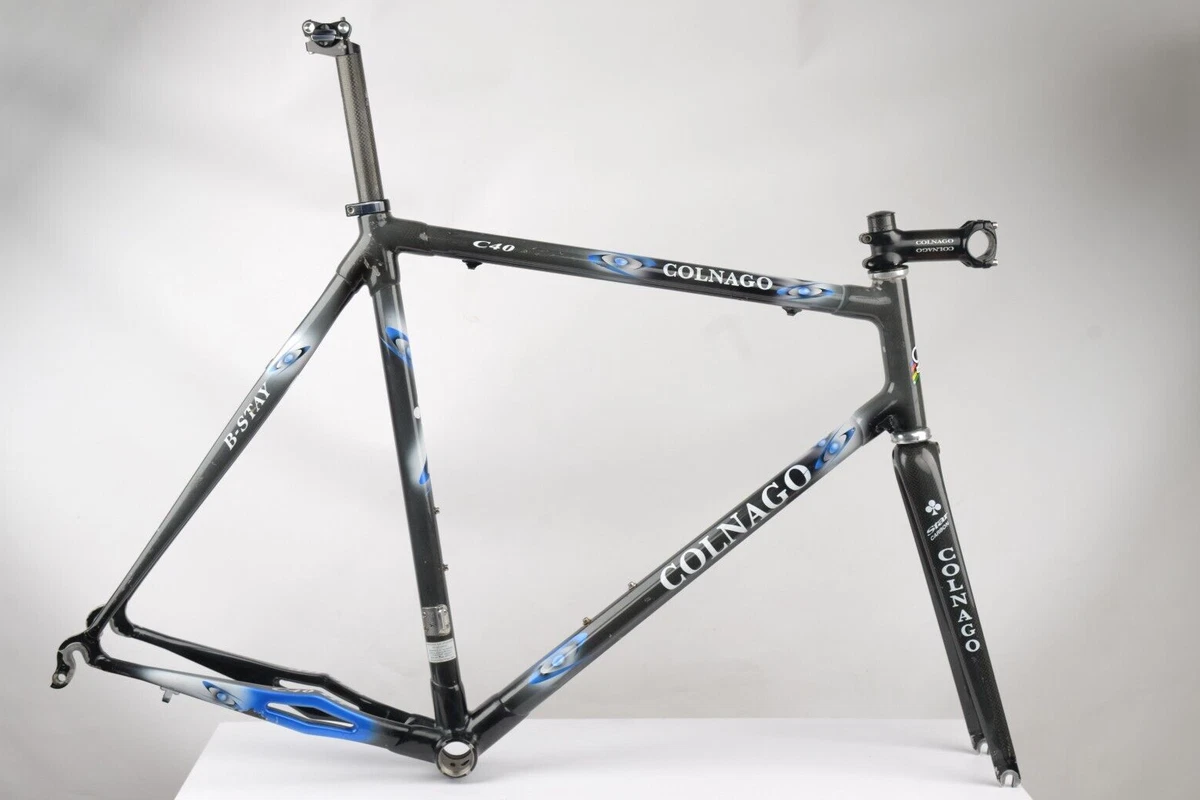 Colnago C40 HP B-Stay Frameset Road Bike Size 57 cm Carbon Rim Brake