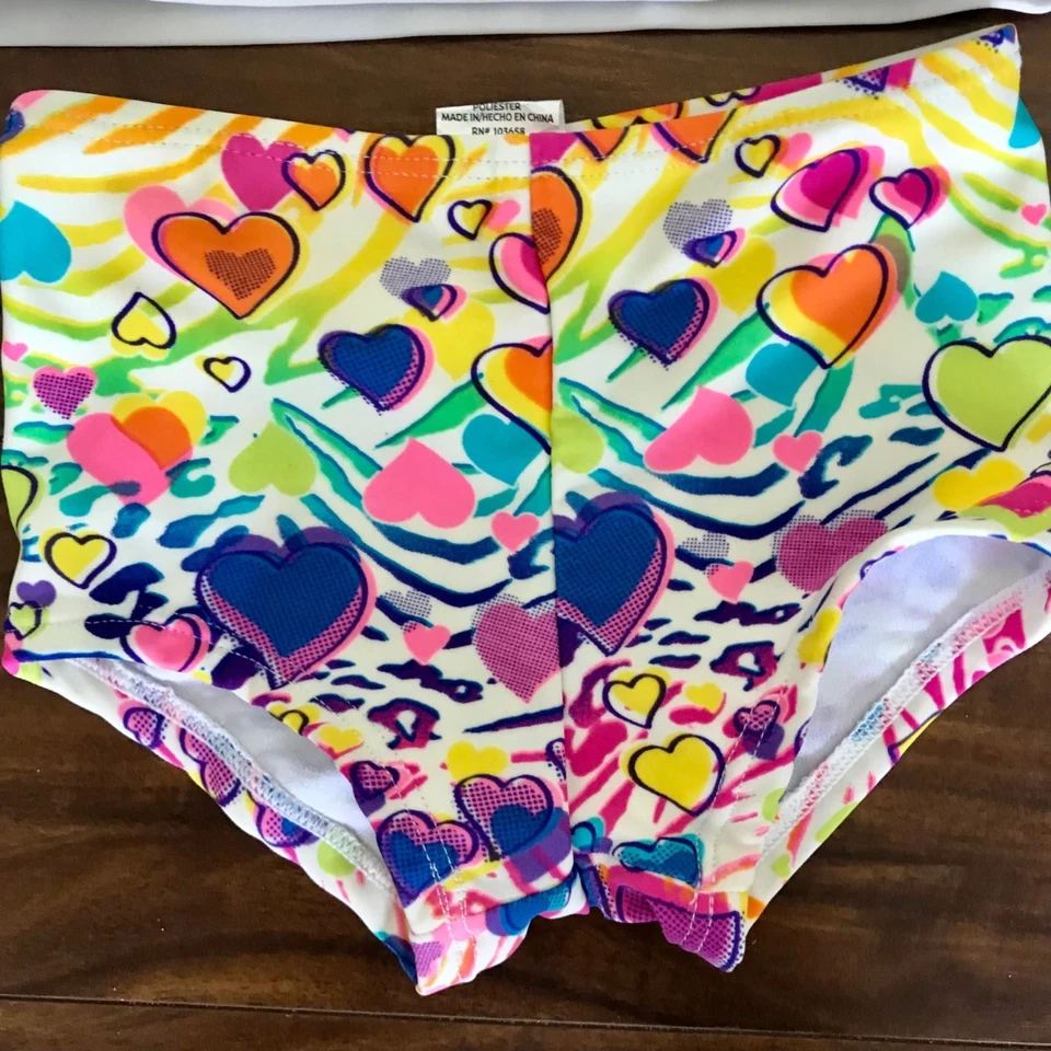 OP Ocean Pacific Baby Girl Bathing Swim Suit Rash Guard and Bottoms Size 12M - Image 3 of 4