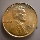 1936-D Lincoln Wheat Penny Cent BU BN Actual Coin 536