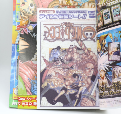 ONE PIECE Cover Weekly Jump 2010 36-37 w/Big Color Poster