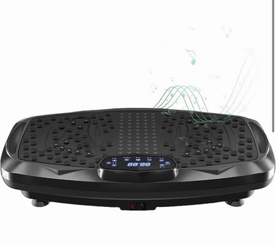 Oscillating Vibration Plate Platform, Remote, LED Display, Timer, 440 lb Max
