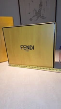 Fendi Magnetic Empty Box 17x14.5x6.5 -preowned