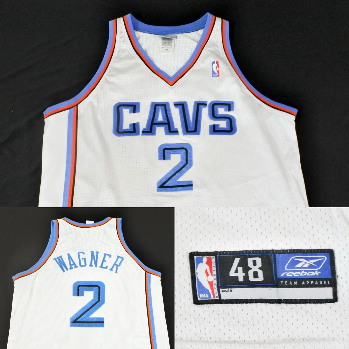 【未使用タグ付】レブロン　CAVS ユニフォーム　白 Cleveland Cavaliers White NBA Jerseys for sale | eBay