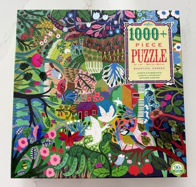 Eeboo Bountiful Garden 1000 Piece Puzzle