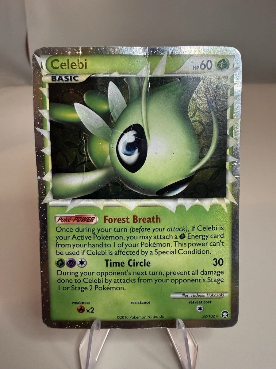 celebi pokemon card worth V - 001/202 Ultra Rare search your deck for a card that evolves from that Pokmon and put it onto that Pokmon to evolve it Celebi Pokmon TCG Cards for
