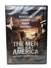 The Men Who Built America DVD NEW SEALED FREE SHIPPING