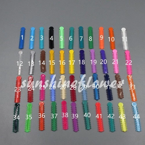 1040 Pcs Dental Orthodontic Ligature Ties Elastic Braces Rubber Bands Ligaduras