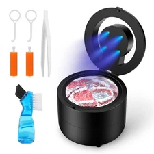 Ultrasonic UV Cleaner for Dentures, Retainer, Mouth Guard, Aligner,45kHz