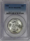 1955 50c Silver Franklin Half Dollar PCGS MS64FBL FS-401 Bugs Bunny