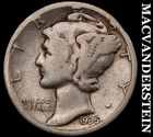 1935-S Silver Mercury Dime - Scarce  Semi-key  Better Date  No Reserve  #G9398