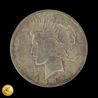 1923 Peace Dollar 90% Silver Raw About Uncirculated -E911