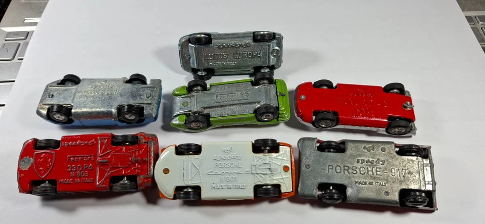 Lotto 7 macchinine 1/66 Speedy come da foto - Immagine 3 di 3